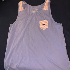Southern marsh light purple tank top